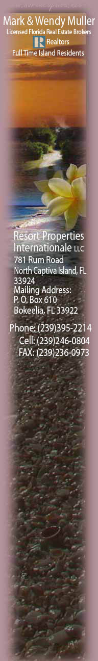 north captiva island border