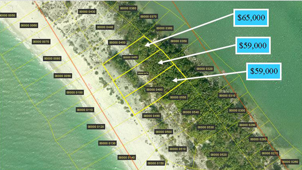 foster bay beach lots on captiva