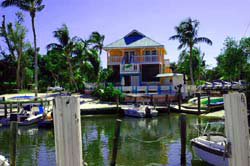 island marina on upper captiva